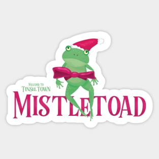 Mistletoad Sticker